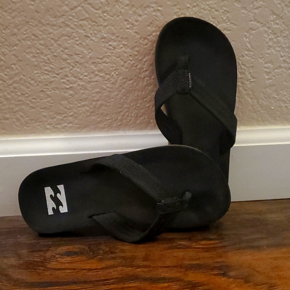 Boys Billabong Flip Flops Sz 12